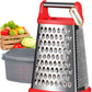 Ourokhome 4 Side Kitchen Vegetable Shredder Slicer Zester