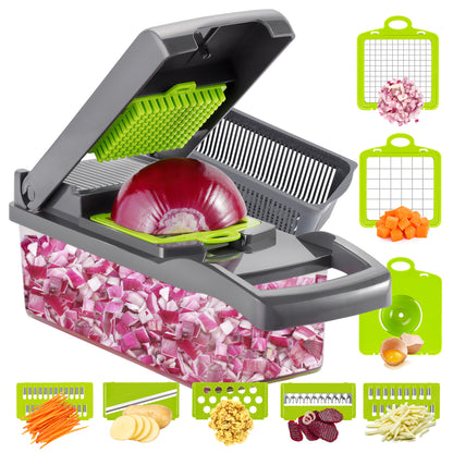 Ourokhome Vegetable Chopper Onion Cutter