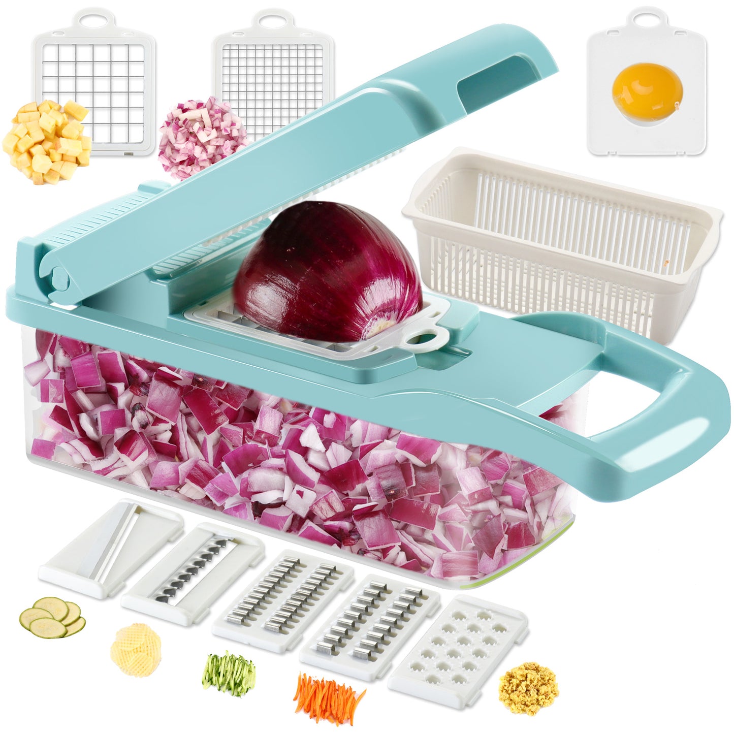 Ourokhome Vegetable Chopper Onion Cutter